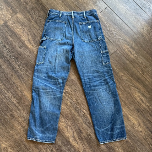 Men’s American Eagle AE Flex Baggy Loose Fit Carpenter Pants Jeans Size 30x32 - Picture 8 of 12